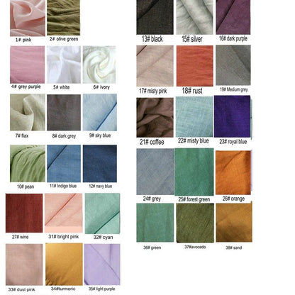 Housse de Couette Lin Lavé 220x240 Beige — Tons Naturels | ILM