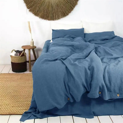 Housse de Couette Lin Lavé 220x240 — Lin Naturel