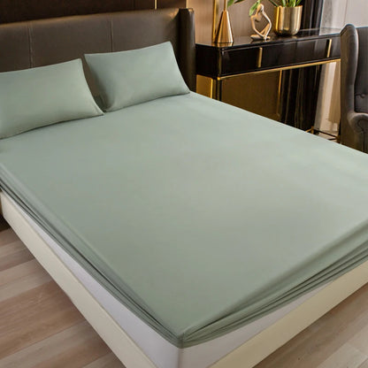 Drap-Housse Coton Uni Ajustable — Élastique Antidérapant | ILM