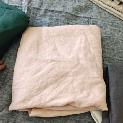 Housse de Couette Lin Français 100% — Fermeture Boutons Coco | ILM