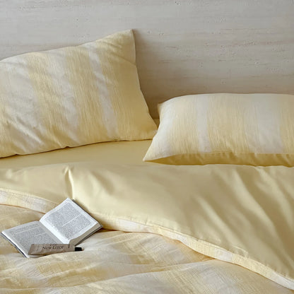 Parure de Lit en Gaze de Coton — 100% Coton Triple Gaze Lavée