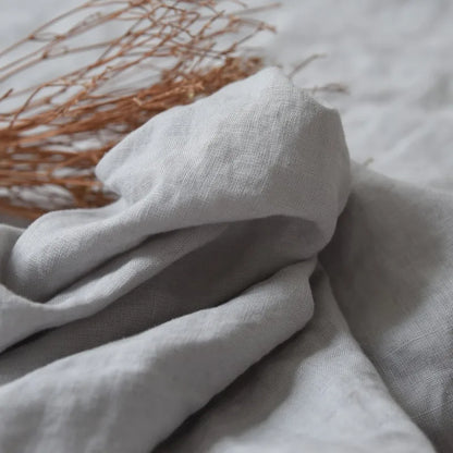 Housse de Couette Lin Français 100% — Fermeture Boutons Coco | ILM