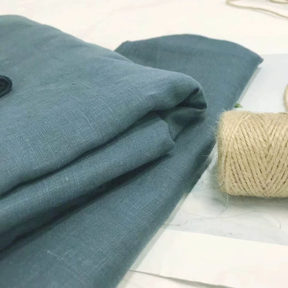 Housse de Couette Lin Français 100% — Fermeture Boutons Coco | ILM