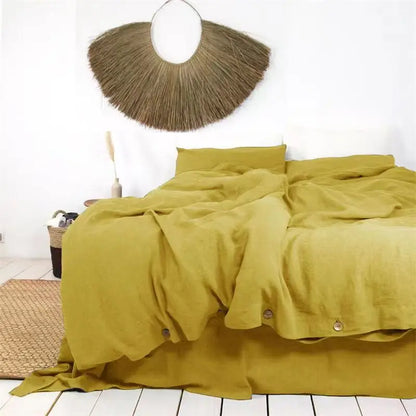 Housse de Couette Lin Lavé 220x240 — Lin Naturel
