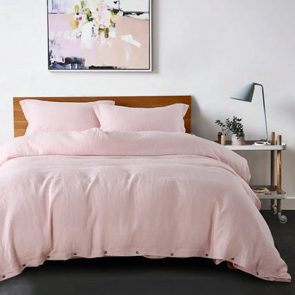 Housse de Couette Lin Lavé 220x240 — Lin Naturel
