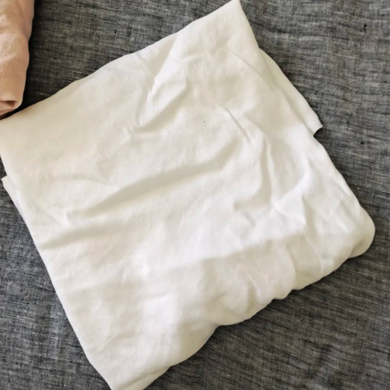 Housse de Couette Lin Français 100% — Fermeture Boutons Coco | ILM