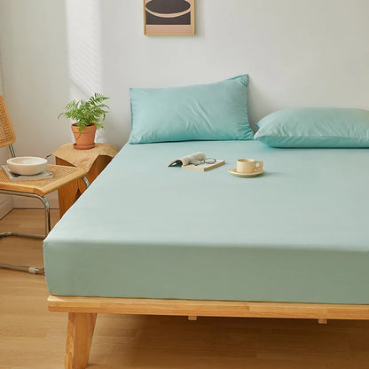 Drap-Housse Coton Uni Ajustable — Élastique Antidérapant | ILM